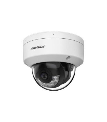 Hikvision DS-2CE50DF3T-VPLSE - Cámara Minidomo Híbrida 2MP ColorVu 2.8mm WDR 40m IP67 IK10