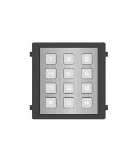 Hikvision DS-KD-KP/S - Módulo Teclado Acero Inoxidable RS485 para DS-KD8003-IME1/EU o IME2/EU