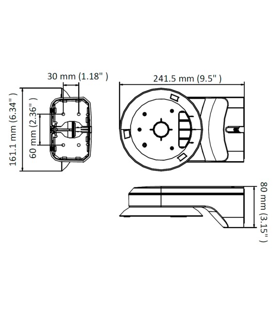 DS-1294ZJ-TRL Support mural