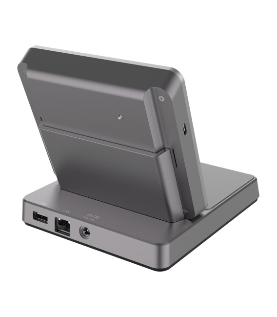 Cartão Hikvision DS-K1F600U-D6E e leitor facial