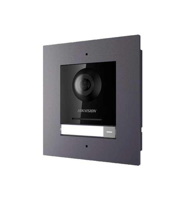 Hikvision DS-KD8003-IME1(B)/Intercomunicador de vídeo IP embutido