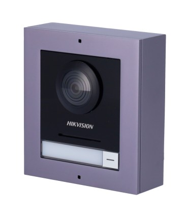 Hikvision DS-KD8003-IME1(B)/Intercomunicador de vídeo IP de superfície