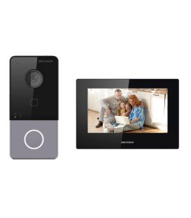 Kit de videoportero Hikvision DS-KIS605-P(C)