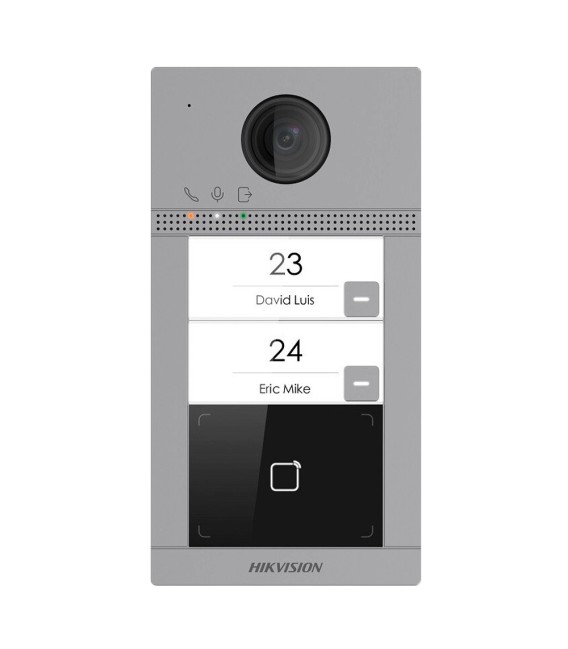 WiFi IP video intercom for 2 apartments Hikvision DS-KV8213-WME1(C)/Flush