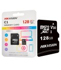 Cartão de memória Hikvision HS-TF-C1STD-128G com adaptador
