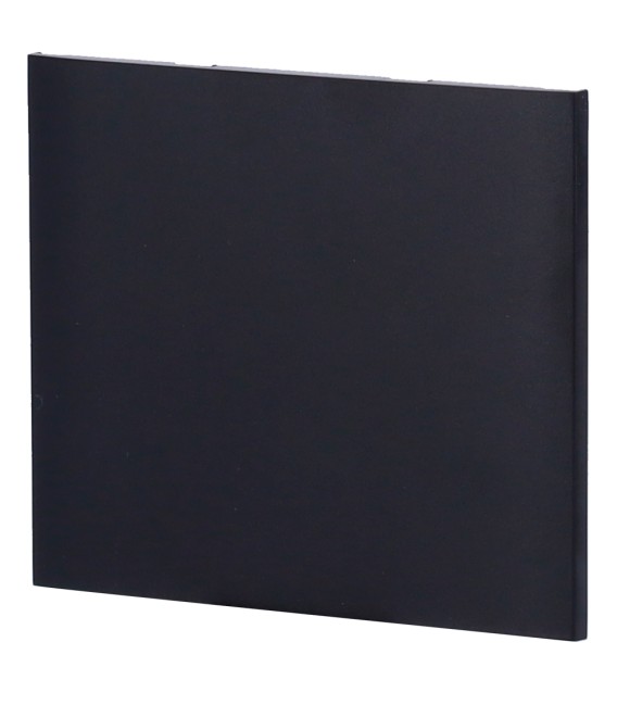 Panel táctil para interruptor de luz vertical AJ-CENTERBUTTON-1G2W-B-VERT