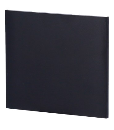 Painel de toque para interruptor de luz vertical AJ-CENTERBUTTON-1G2W-B-VERT