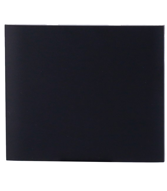 Panneau tactile pour interrupteur d'éclairage vertical AJ-CENTERBUTTON-1G2W-B-VERT