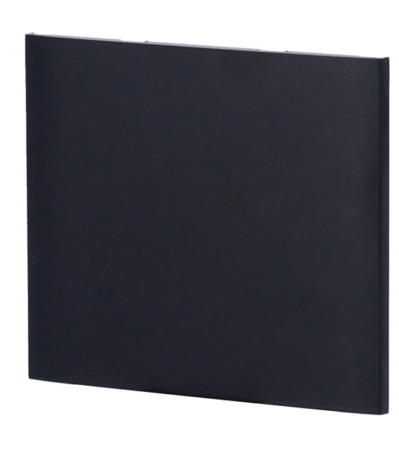 Painel de toque para interruptor de luz duplo AJ-CENTERBUTTON-2G-B-VERT