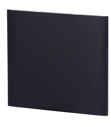 Painel de toque para interruptor de luz duplo AJ-CENTERBUTTON-2G-B-VERT