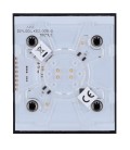 Panel táctil para interruptor de luz regulable AJ-CENTERBUTTON-DIMMER-B