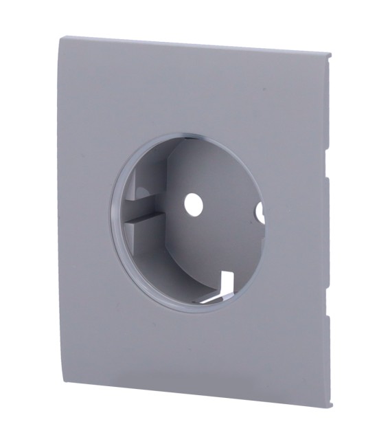 Cache central pour prise de base type F AJ-CENTERCOVER-GRE