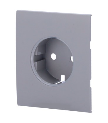 Cache central pour prise de base type F AJ-CENTERCOVER-GRE