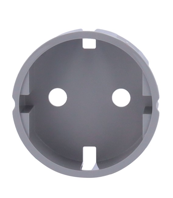 Cache central pour prise de base type F AJ-CENTERCOVER-GRE