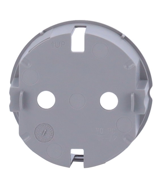 Center cover for basic socket type F AJ-CENTERCOVER-GRE