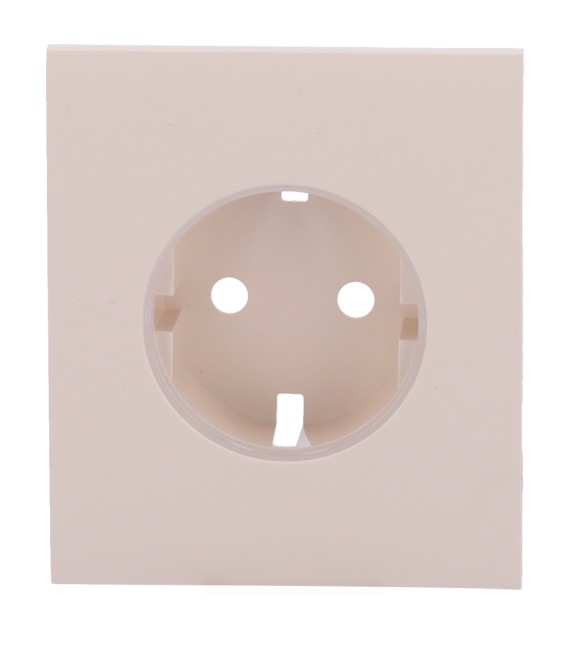 Cache central pour prise de base type F AJ-CENTERCOVER-IVO