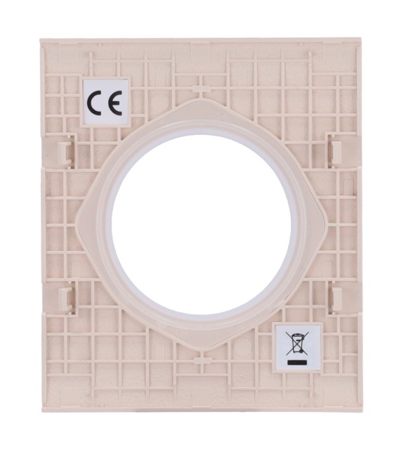 Central cover for basic socket type F AJ-CENTERCOVER-IVO