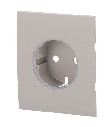 Cache central pour prise de base type F AJ-CENTERCOVER-OLI