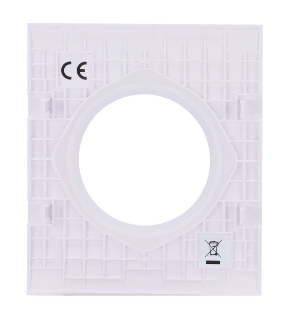 Central cover for basic socket type F AJ-CENTERCOVER-W