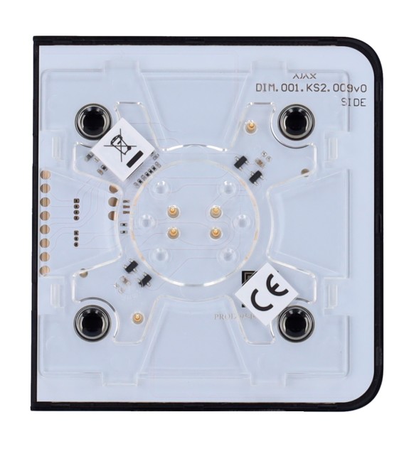 Panel táctil para interruptor de luz regulable AJ-SIDEBUTTON-DIMMER-B