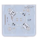 Touch panel for dimmable light switch AJ-SIDEBUTTON-DIMMER-W-VERT