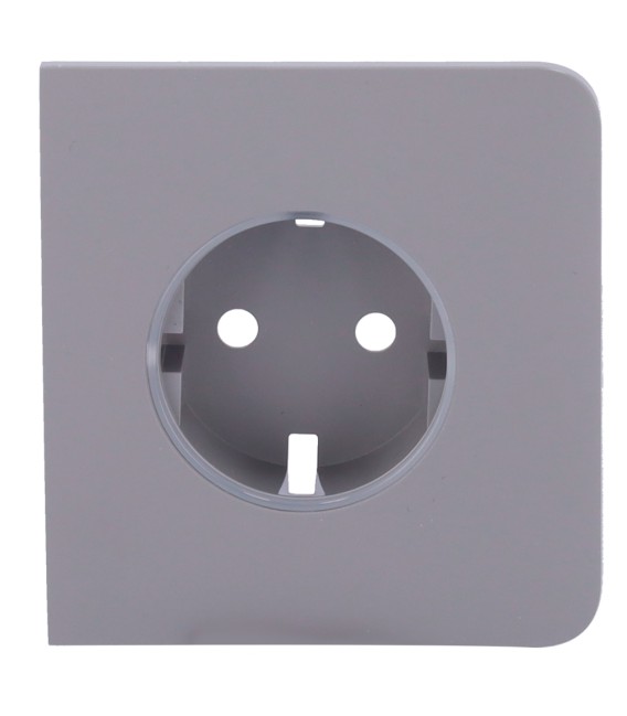 Tapa lateral para enchufe básico tipo F AJ-SIDECOVER-GRE