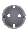 Tapa lateral para enchufe básico tipo F AJ-SIDECOVER-GRE