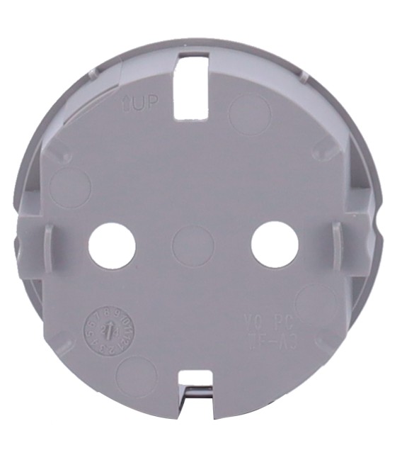 Cache latéral pour prise de base type F AJ-SIDECOVER-GRE