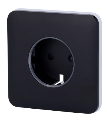 Couvercle pour prise de base type F AJ-SOLOCOVER-B