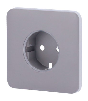 Tampa para tomada básica tipo F AJ-SOLOCOVER-GRE