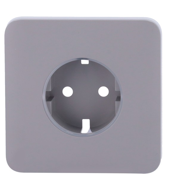 Cover for basic socket type F AJ-SOLOCOVER-GRE