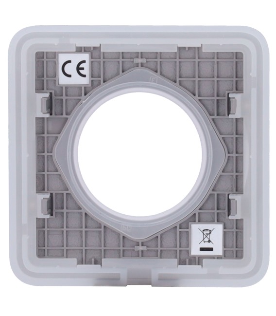 Cache pour prise de base type F AJ-SOLOCOVER-GRE