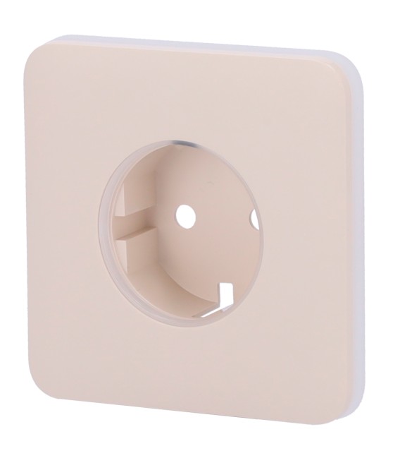 Cover for basic socket type F AJ-SOLOCOVER-IVO