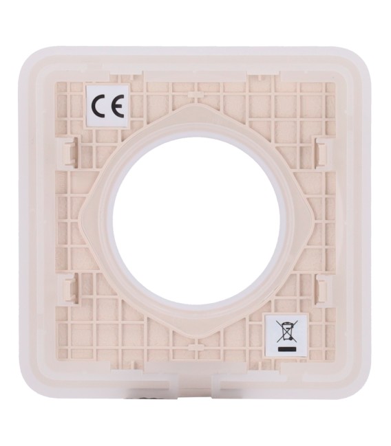 Cover for basic socket type F AJ-SOLOCOVER-IVO