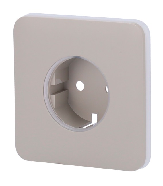 Cache pour prise de base type F AJ-SOLOCOVER-OLI