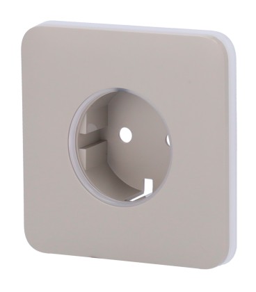 Cache pour prise de base type F AJ-SOLOCOVER-OLI