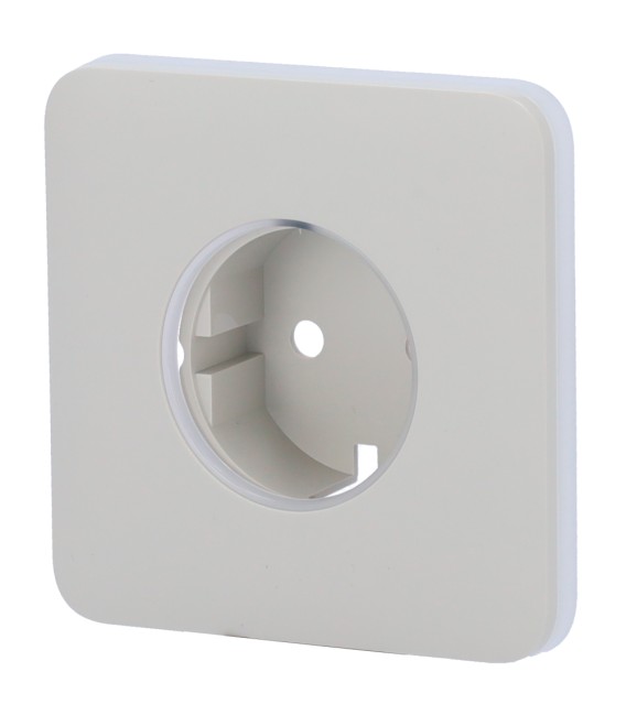 Couvercle pour fiche de base type F AJ-SOLOCOVER-OYS