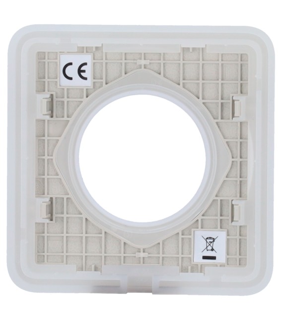 Couvercle pour fiche de base type F AJ-SOLOCOVER-OYS