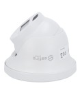 Caméra IP tourelle gamme B1 avec double éclairage SF-IPT010A-2B1-DL