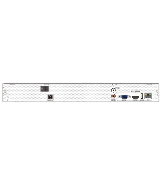 NVR recorder for B2 range IP cameras SF-NVR6216-B2