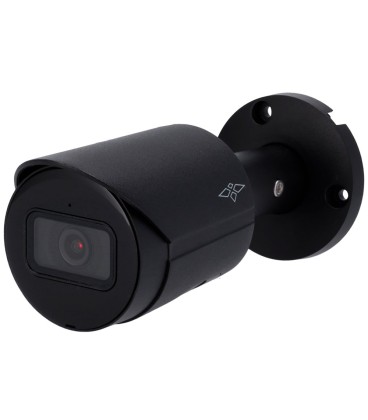 Caméra IP Bullet 4 Mpx Gamme Pro Couleur Noir X-Security XS-IPB619SWH-4P-AI-BLACK