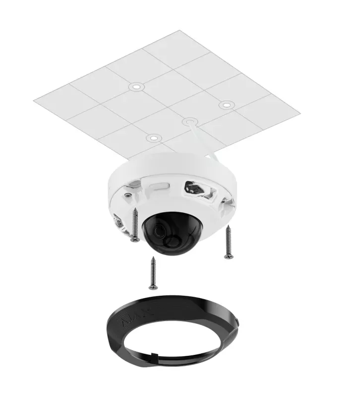 Ajax IP Camera 8 Mp 4mm white