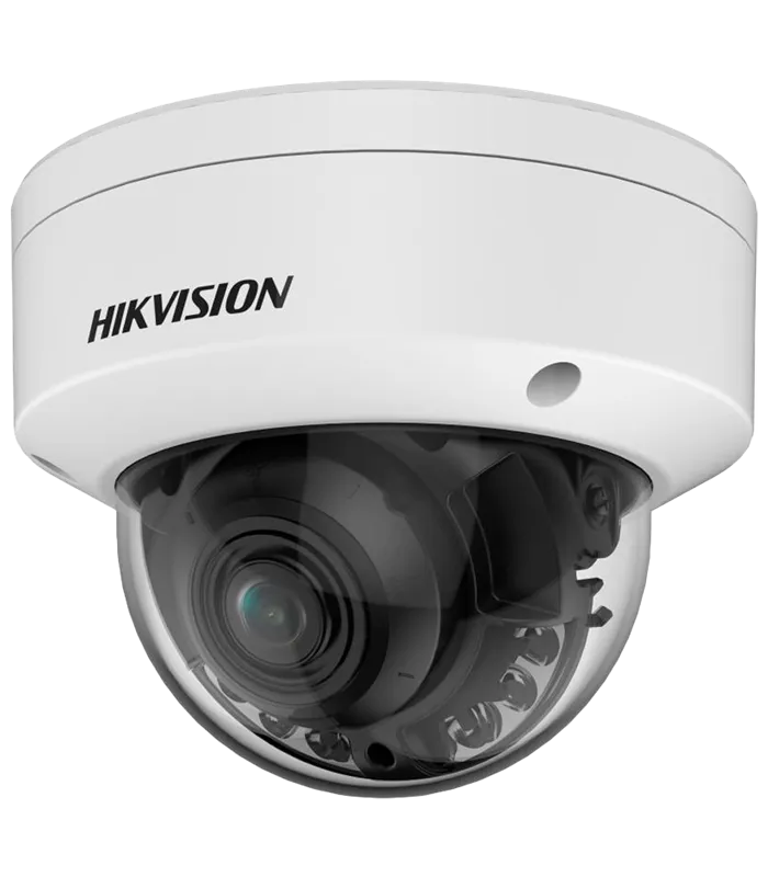 Cámara Domo IP Hikvision 4 MP 2.8-12mm ColorVu DS-2CD2747G2HT-LIZS(2.8-12mm)(eF)