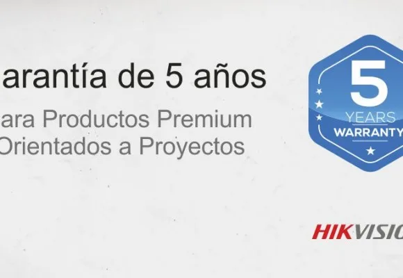 ¿Cuánto dura la garantía de los equipos Hikvision?